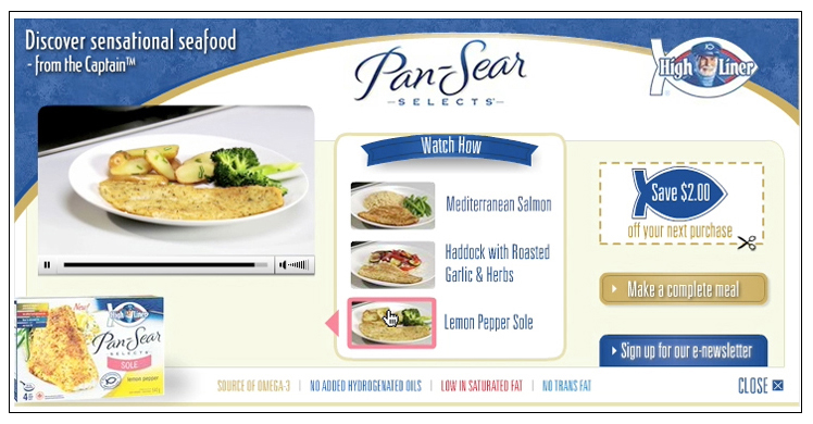 High Liner banner frame 3