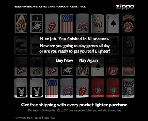 Zippo game screen image 3